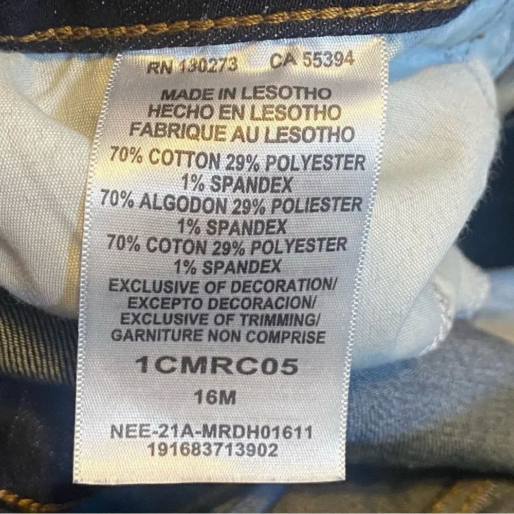 Lee Regular Fit Mid Rise Capri Size 16M - Picture 4 of 11